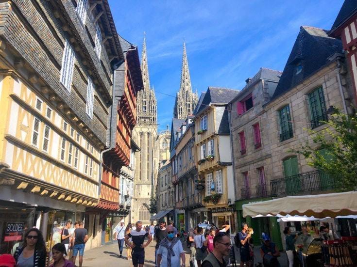 Appartement Luxe Quimper Exterior photo